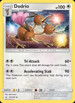 Dodrio — Unbroken Bonds — Uncommon