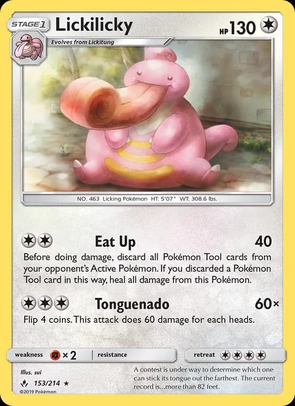 Lickilicky — Unbroken Bonds, Rare
