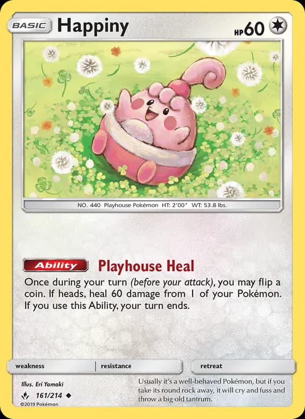 Happiny — Unbroken Bonds, Uncommon
