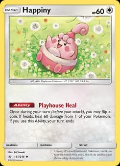 Happiny — Unbroken Bonds — Uncommon