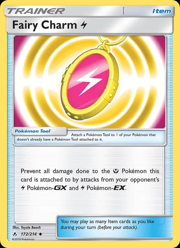 Fairy Charm Lightning — Unbroken Bonds, Uncommon