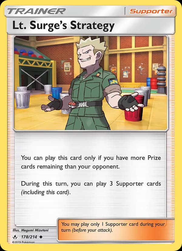 Lt. Surge’s Strategy — Unbroken Bonds, Uncommon
