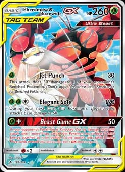 Pheromosa & Buzzwole GX — Unbroken Bonds — Ultra Rare