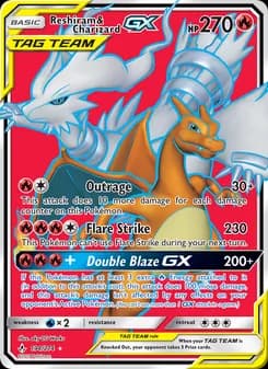 Reshiram & Charizard GX — Unbroken Bonds — Ultra Rare
