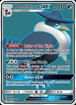 Honchkrow GX — Unbroken Bonds — Ultra Rare