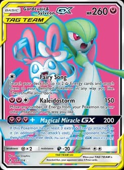 Gardevoir & Sylveon GX — Unbroken Bonds — Ultra Rare