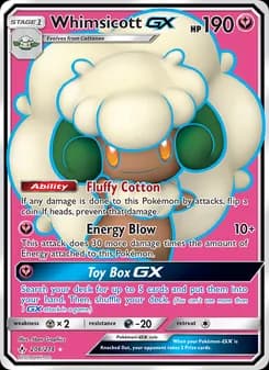 Whimsicott GX — Unbroken Bonds — Ultra Rare