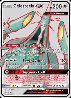 Celesteela GX — Unbroken Bonds — Ultra Rare