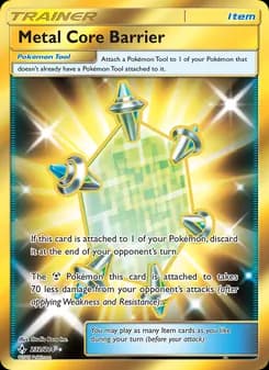 Metal Core Barrier — Unbroken Bonds — Secret Rare
