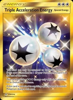 Triple Acceleration Energy — Unbroken Bonds — Secret Rare