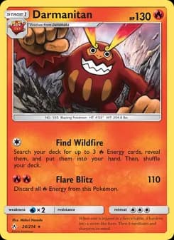 Darmanitan — Unbroken Bonds — Rare
