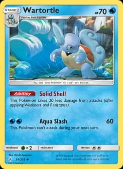 Wartortle — Unbroken Bonds — Uncommon
