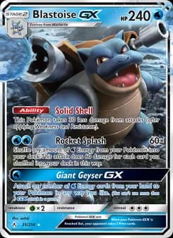 Blastoise GX — Unbroken Bonds — Ultra Rare