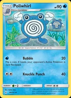 Poliwhirl — Unbroken Bonds — Uncommon