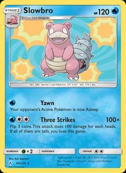 Slowbro — Unbroken Bonds — Rare
