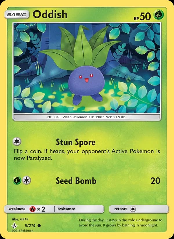 Oddish — Unbroken Bonds, Common