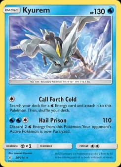 Kyurem — Unbroken Bonds — Rare