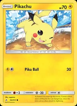 Pikachu — Unbroken Bonds — Common