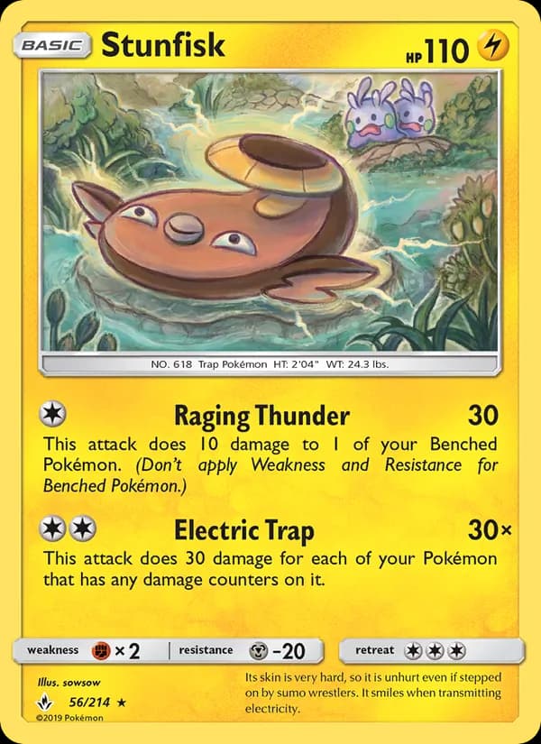 Stunfisk — Unbroken Bonds, Rare