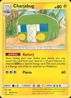 Charjabug — Unbroken Bonds — Uncommon