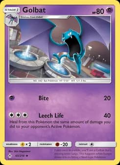 Golbat — Unbroken Bonds — Uncommon