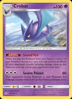 Crobat — Unbroken Bonds — Rare