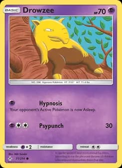 Drowzee — Unbroken Bonds — Common