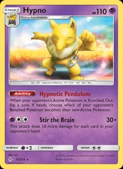 Hypno — Unbroken Bonds — Rare
