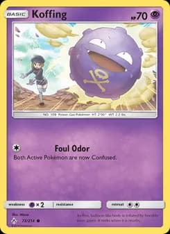 Koffing — Unbroken Bonds — Common