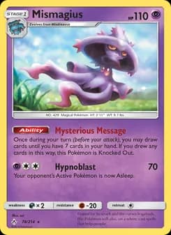 Mismagius — Unbroken Bonds — Rare
