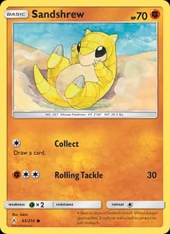 Sandshrew — Unbroken Bonds — Common
