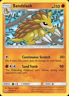 Sandslash — Unbroken Bonds — Rare
