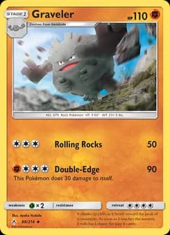 Graveler — Unbroken Bonds — Uncommon