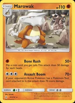 Marowak — Unbroken Bonds — Rare