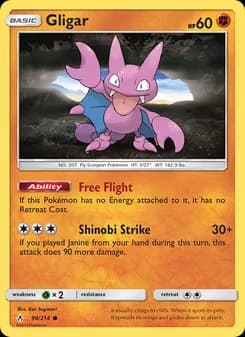 Gligar — Unbroken Bonds — Common