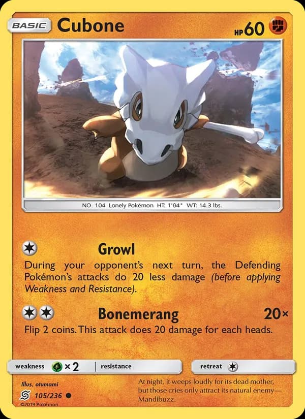 Cubone — Unified Minds, Common