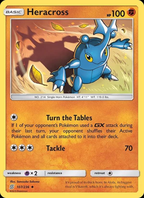 Heracross — Unified Minds, Uncommon