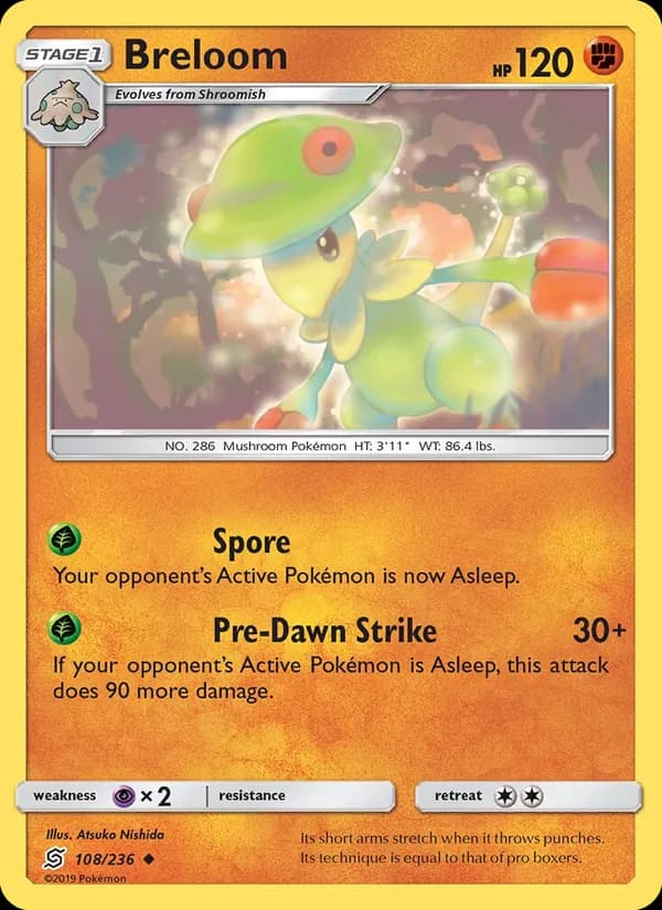 Breloom — Unified Minds, Uncommon