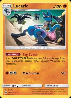 Lucario — Unified Minds — Rare