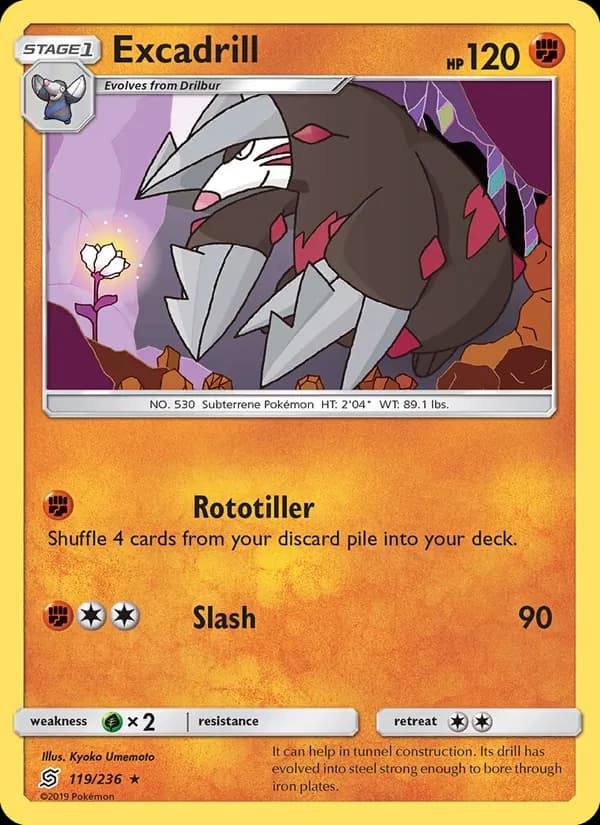 Excadrill — Unified Minds, Rare
