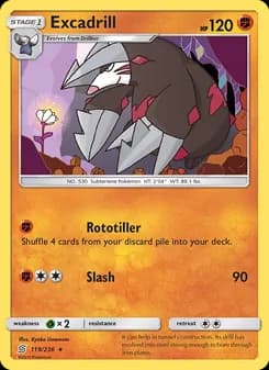 Excadrill — Unified Minds — Rare