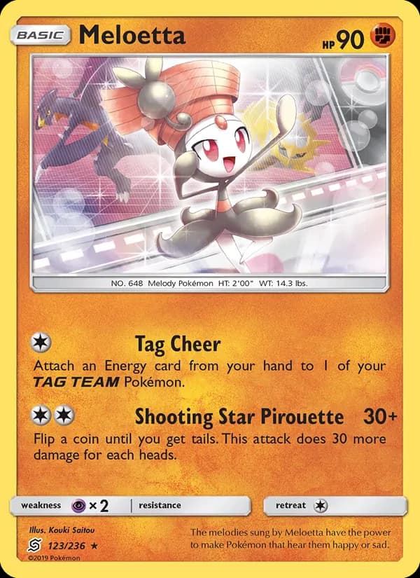Meloetta — Unified Minds, Rare