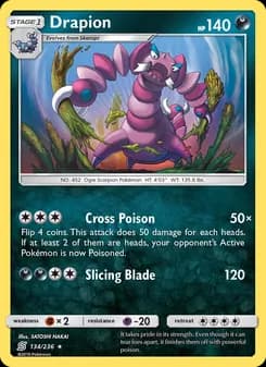 Drapion — Unified Minds — Rare