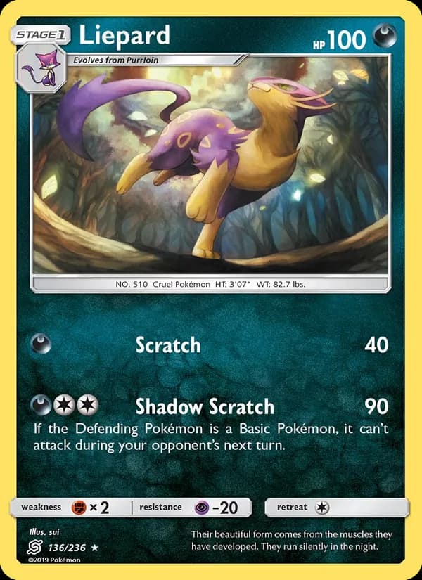 Liepard — Unified Minds, Rare