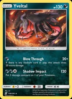Yveltal — Unified Minds — Rare