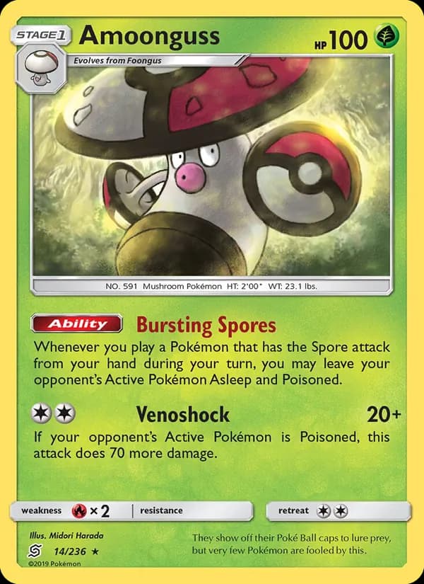 Amoonguss — Unified Minds, Rare