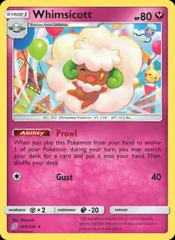 Whimsicott — Unified Minds — Rare