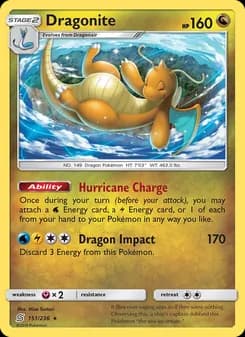 Dragonite — Unified Minds — Rare