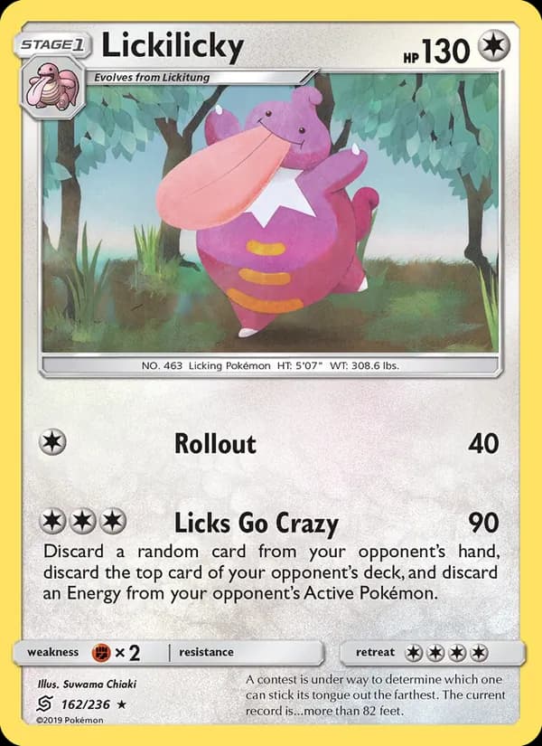 Lickilicky — Unified Minds, Rare