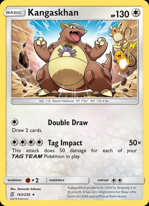 Kangaskhan — Unified Minds, Rare